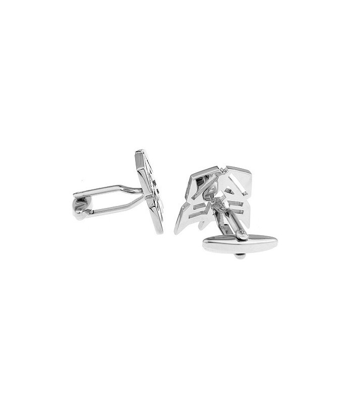 Gemelos Transformers Plateados