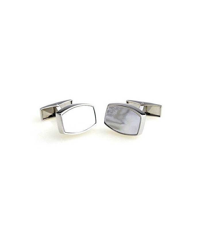 Gemelos Wedding White Nacar