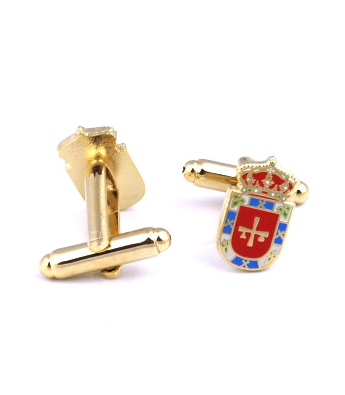 Pack Gemelos de Camisa, Pin y Pasador Escudo de El Bierzo