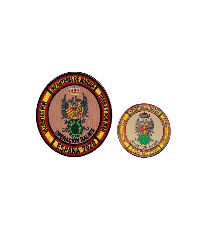 Pack Pin y Parche Operación Balmis 2020 TEAR