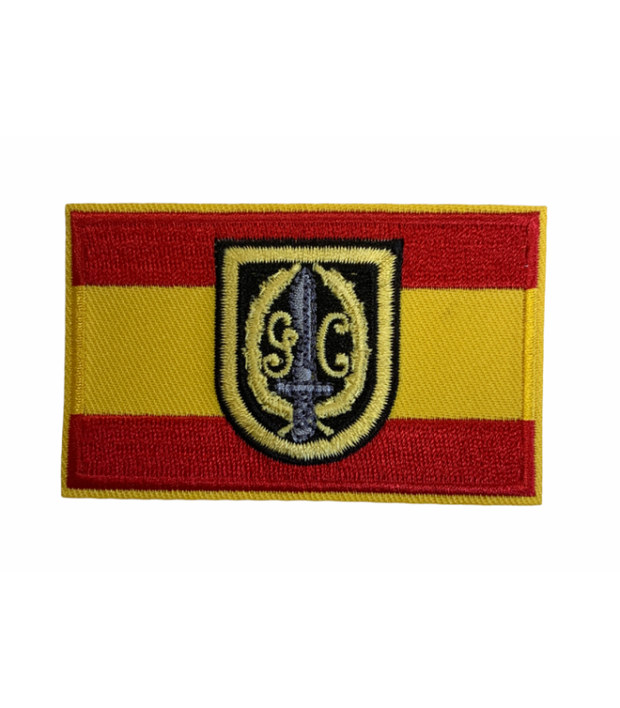 Parche Bandera de España Guardia Civil GAR 8x5 cm