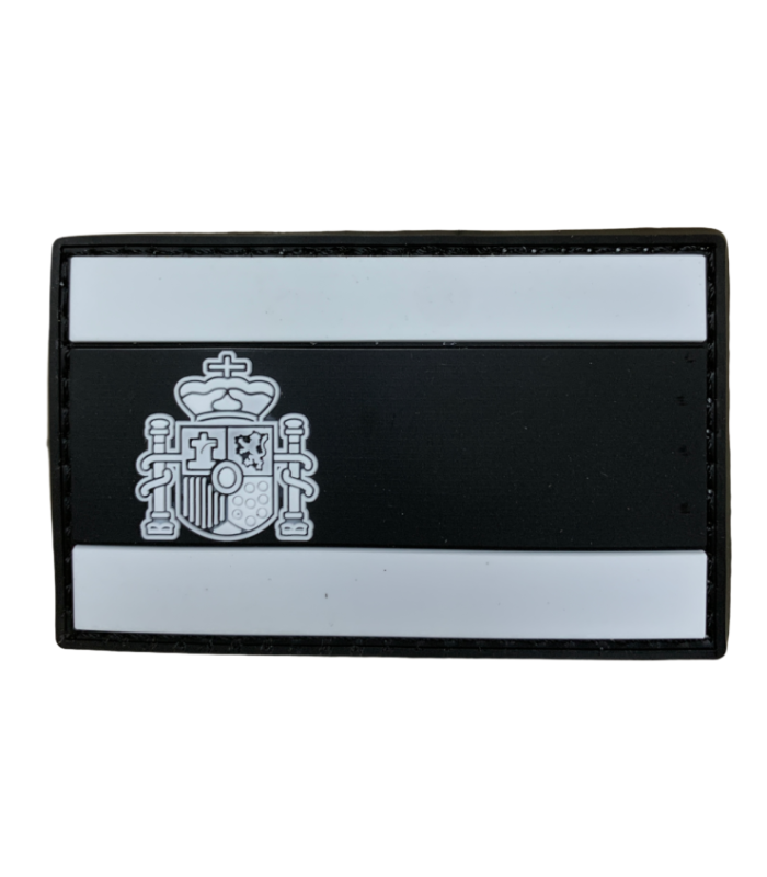 Parche Bandera de España Tactico PVC Hook and loop 8x5 cm