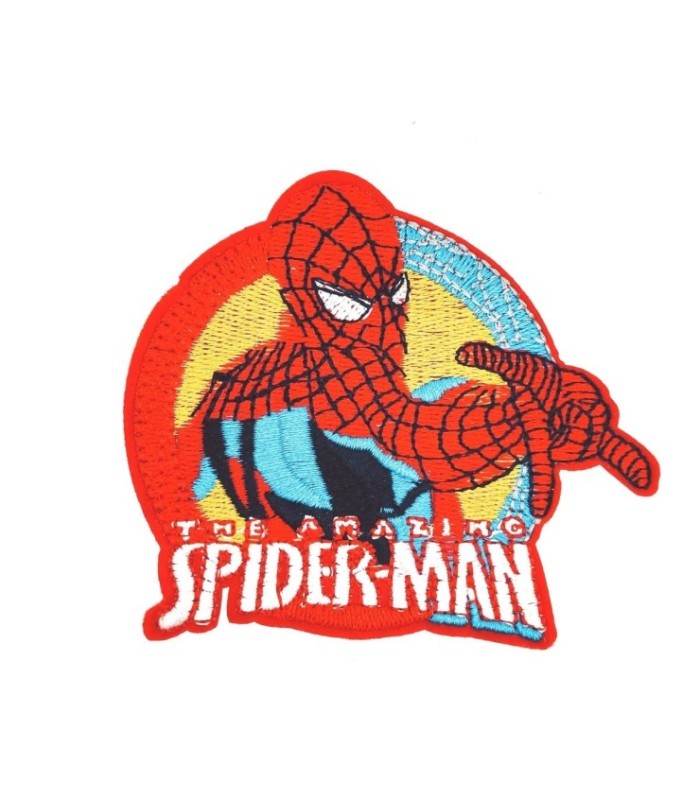 Parche Bordado Amazing Spiderman 9,5x8cm