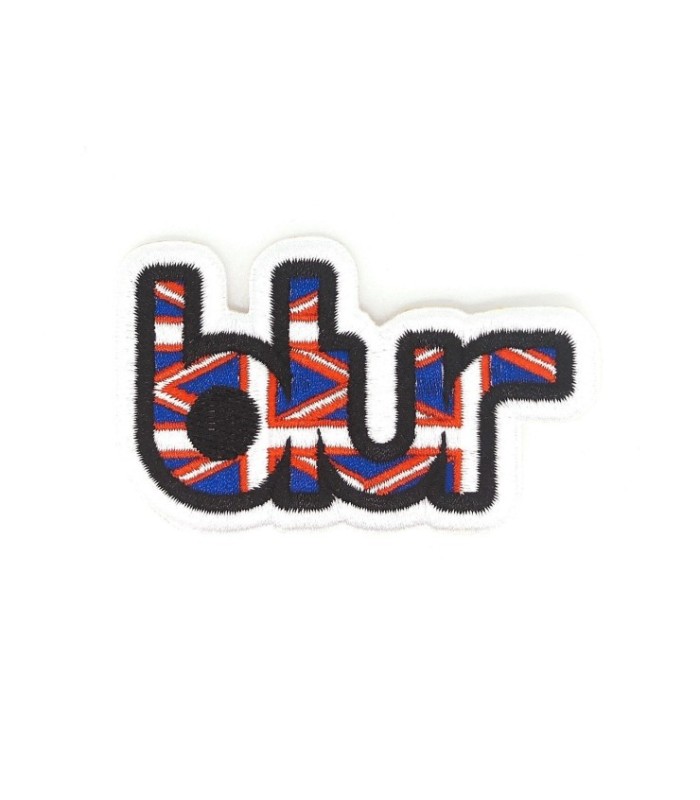 Parche Bordado Termoadhesivo blur 8x4,5cm