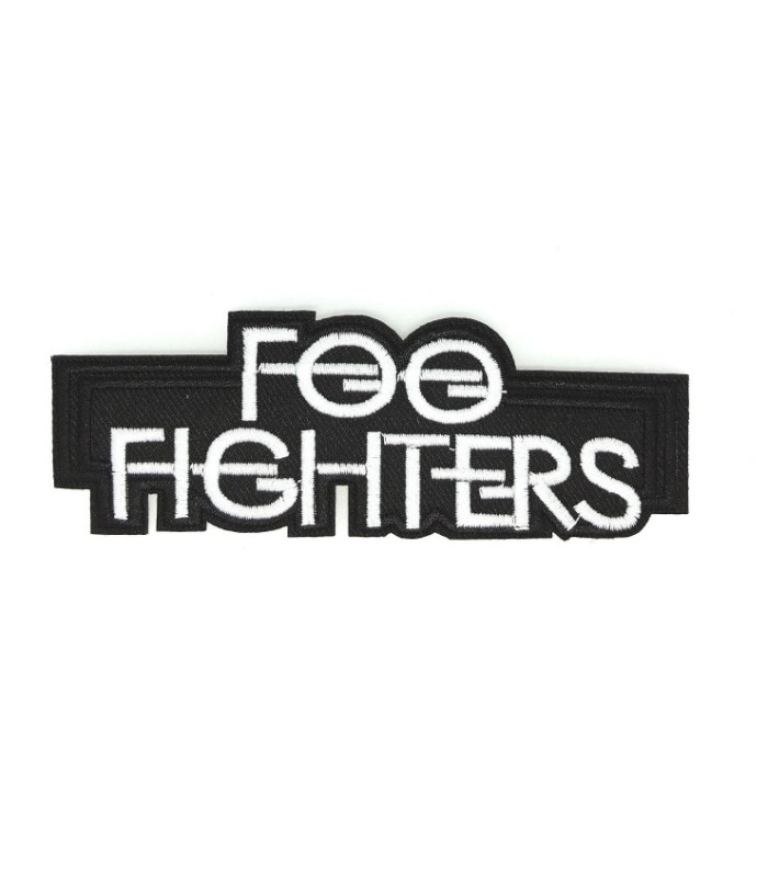 Parche Bordado Termoadhesivo Foo Fighters 12 cm