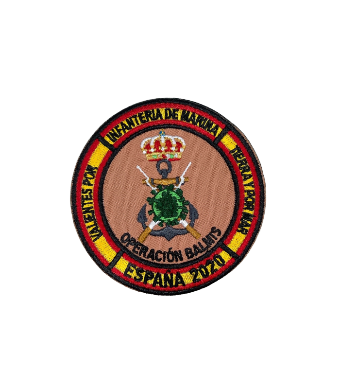 Parche Hook and Loop Operacion Balmis 2020 Infanteria de Marina 8cm