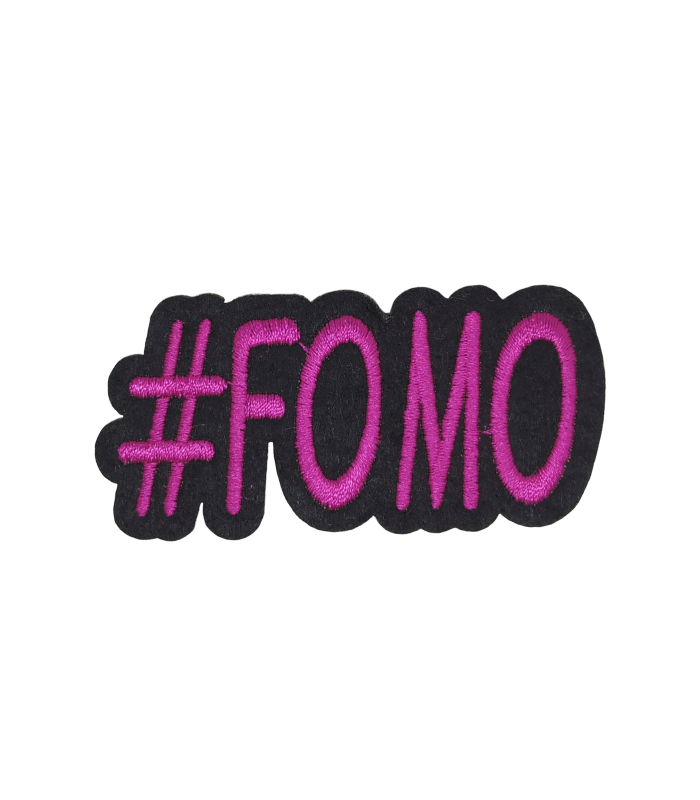 Parche Termoadhesivo FOMO 8x4 cm