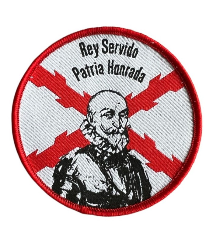 Parche termoadhesivo Alvaro de Bazán 7cm