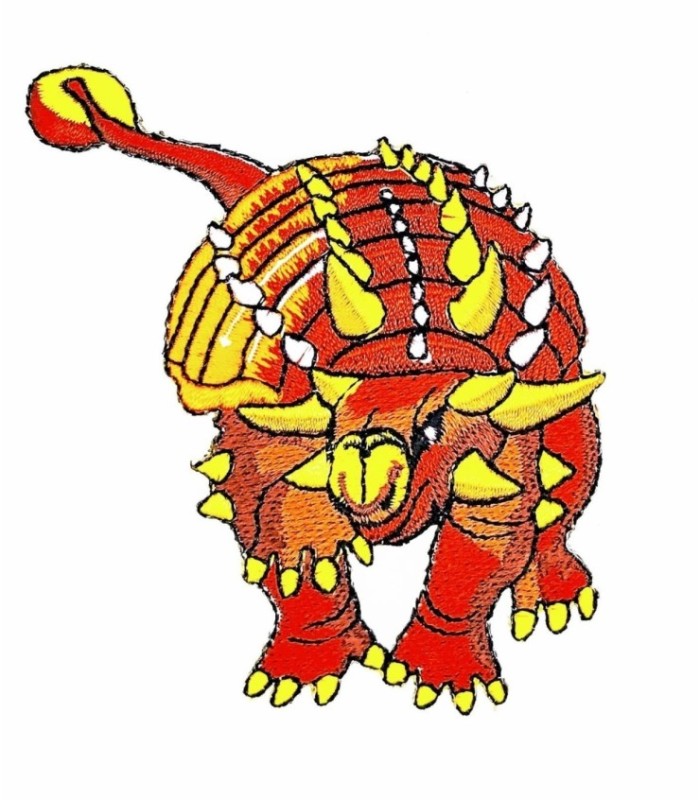 Parche Termoadhesivo Ankylosaurus 9x5,5cm