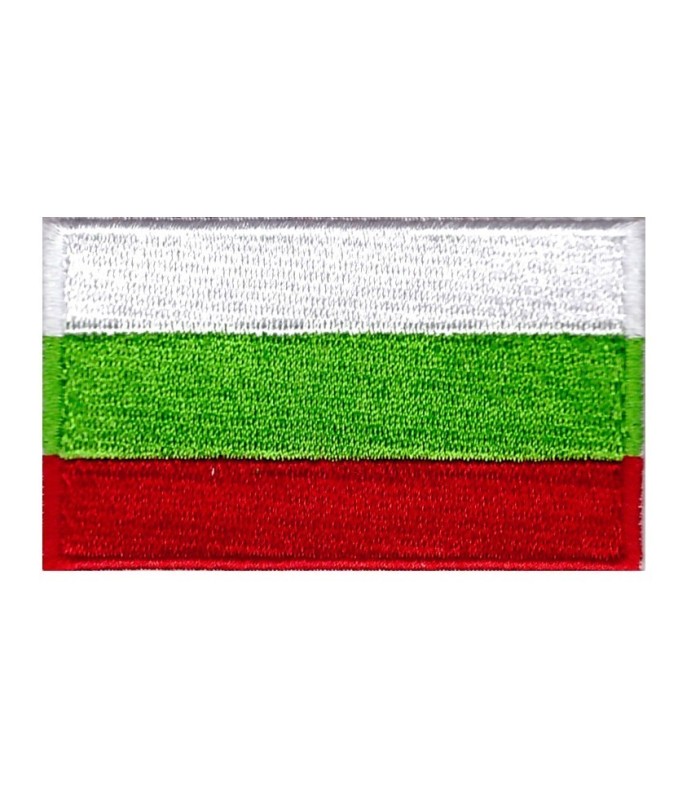 Parche Termoadhesivo Bandera de Bulgaria 6cm