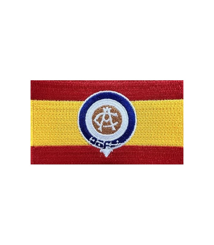 Parche Termoadhesivo Bandera de España y Escudo de 1903 8x5 cm