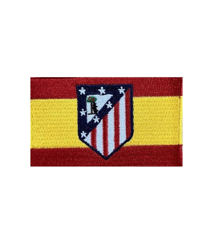 Parche Termoadhesivo Bandera de España y Escudo de 1947 8x5 cm