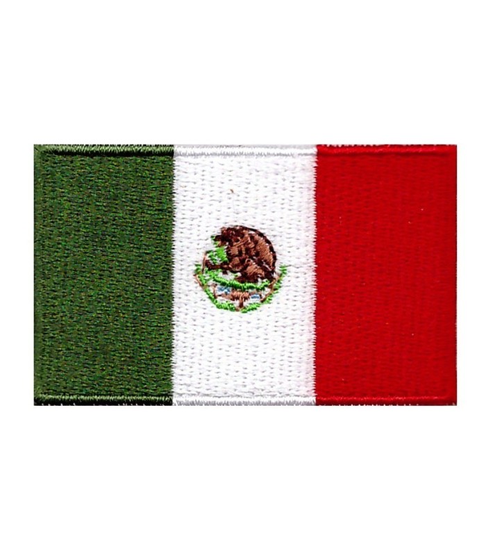 Parche Termoadhesivo Bandera de México 6cm
