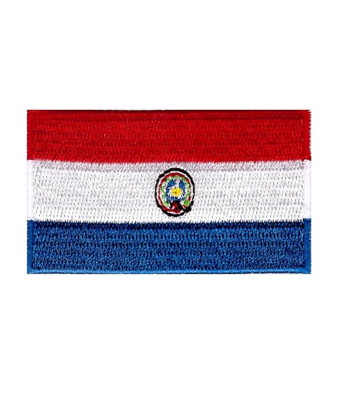 Parche Termoadhesivo Bandera de Paraguay 6cm