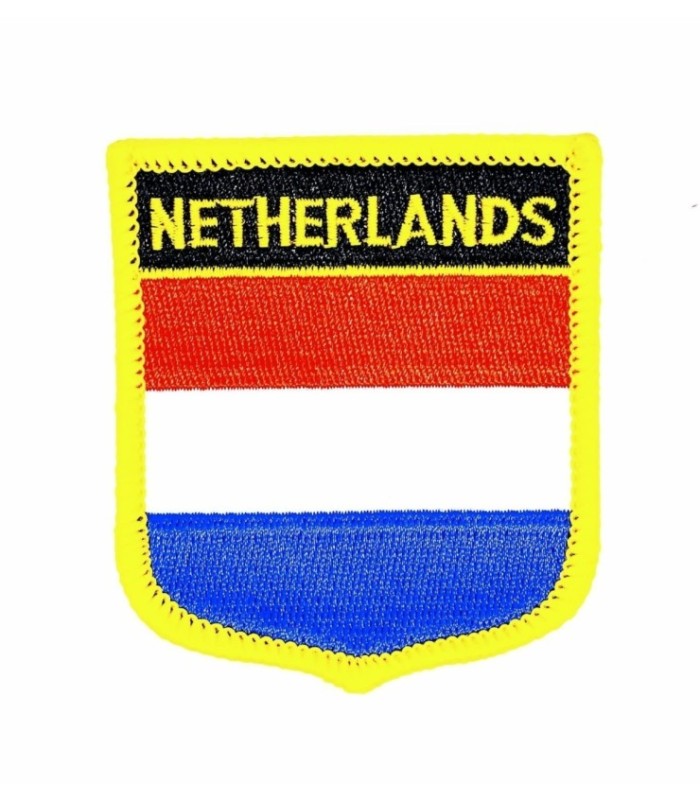 Parche Termoadhesivo Bandera escudo Holanda 7x6 cm