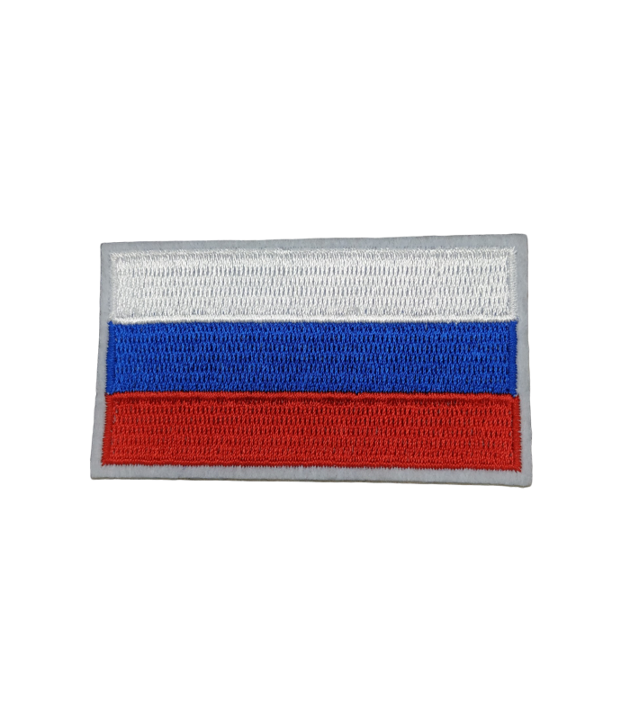 Parche Termoadhesivo Bandera Rusia 8x4,5 cm