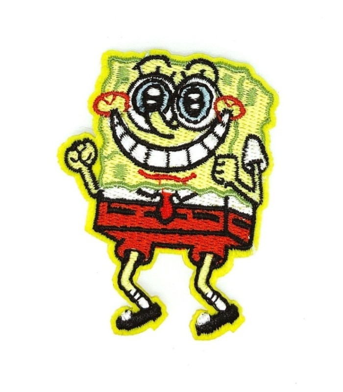 Parche Termoadhesivo Bob Esponja 6,5cm