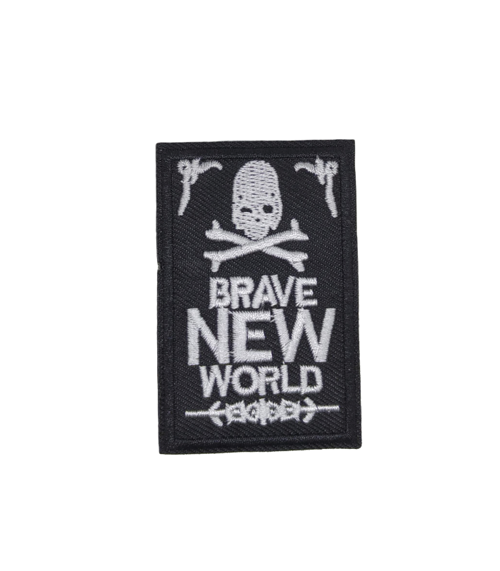 Parche Termoadhesivo Brave New World 7x4,5 cm