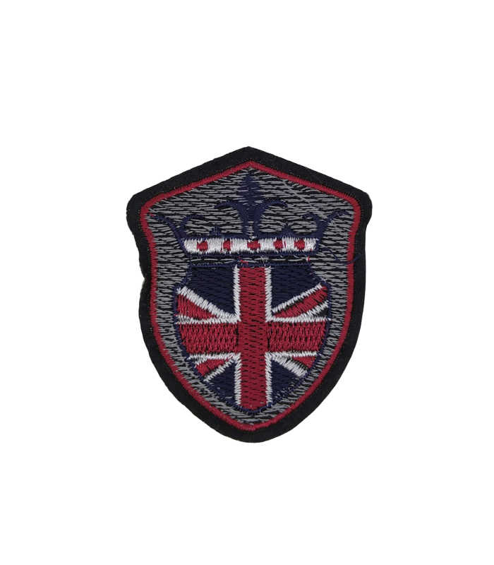 Parche Termoadhesivo Brittish Shield 7x5,5 cm