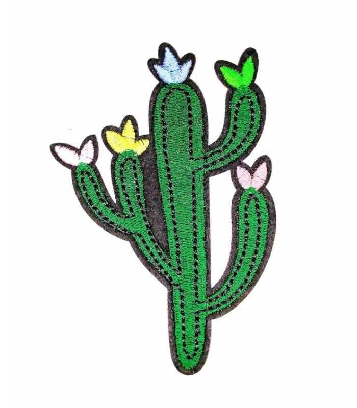Parche Termoadhesivo Cactus 10,5x7 cm