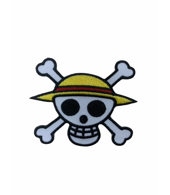 Parche Termoadhesivo Calavera One Piece 8x6,5cm