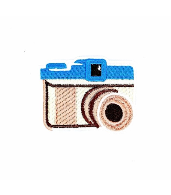 Parche Termoadhesivo Camara fotos 1 6,5x5 cm