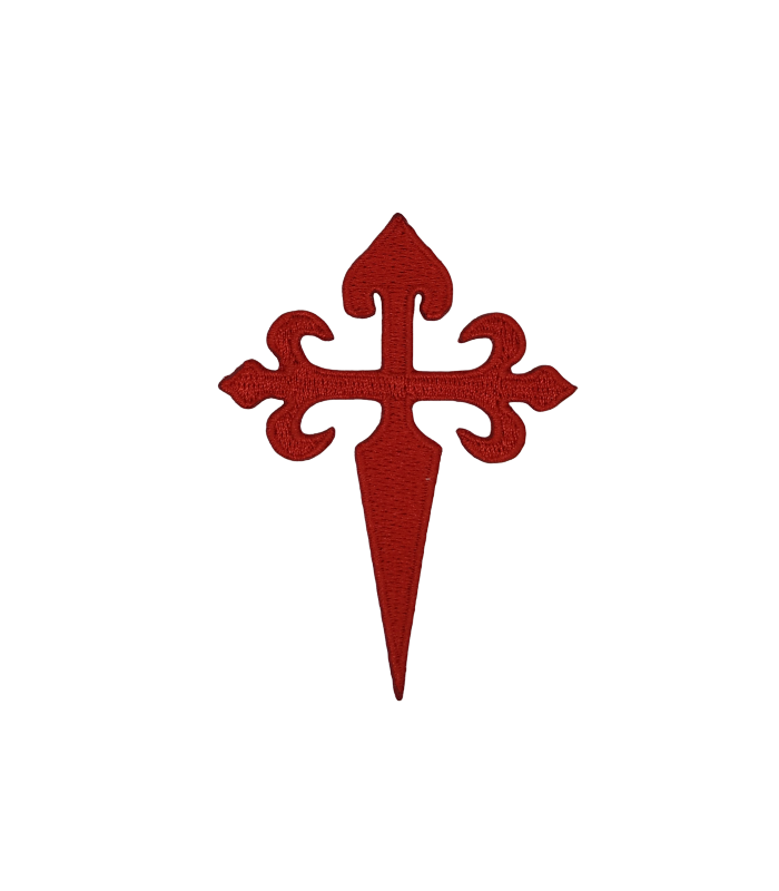 Parche Termoadhesivo Cruz de Santiago 8x6cm