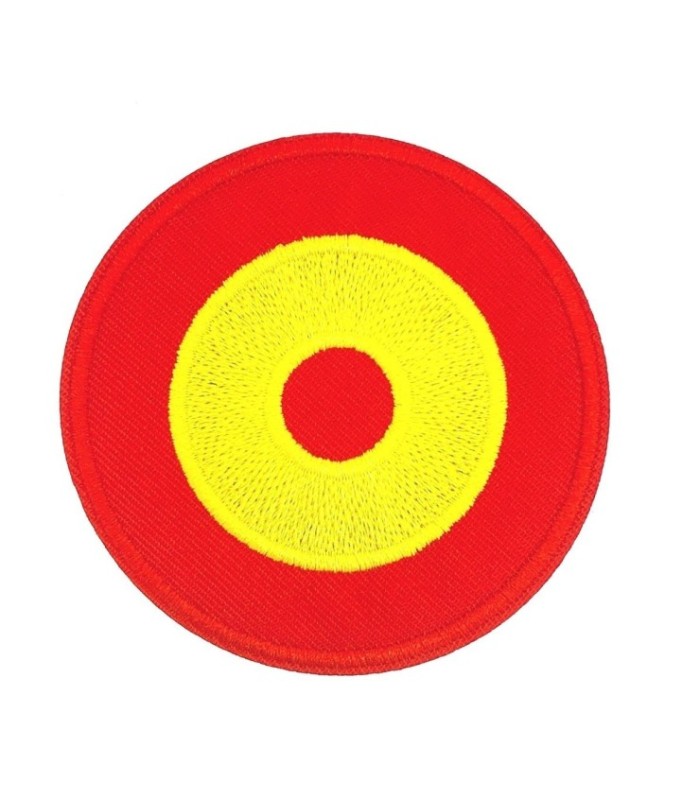 Parche Termoadhesivo de la Escarapela de Aviacion Española 6cm