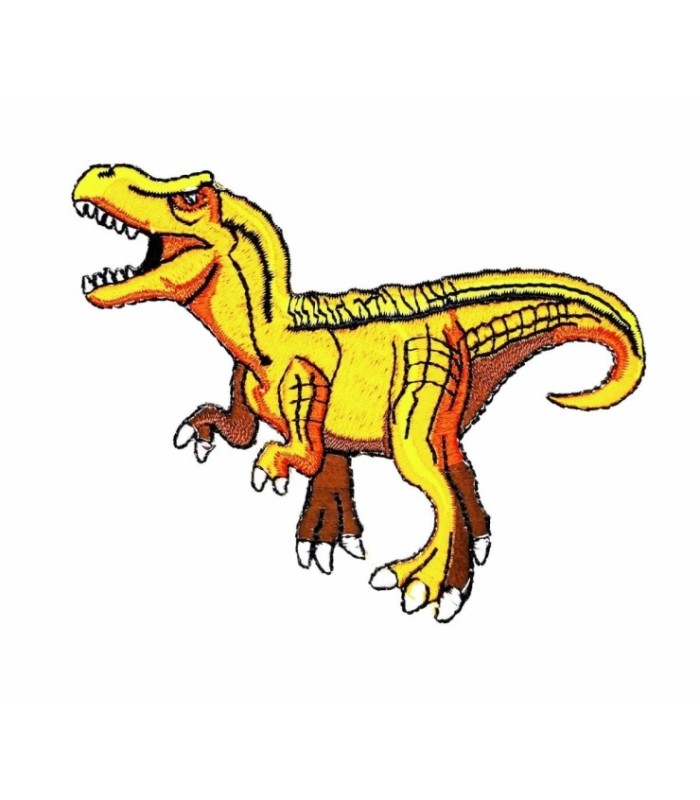 Parche Termoadhesivo Dinosaurio T-Rex 10x6cm