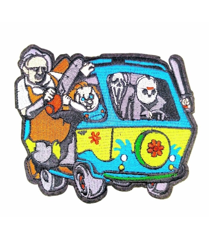 Parche Termoadhesivo Furgoneta del Terror/Scary Van 13x11cm