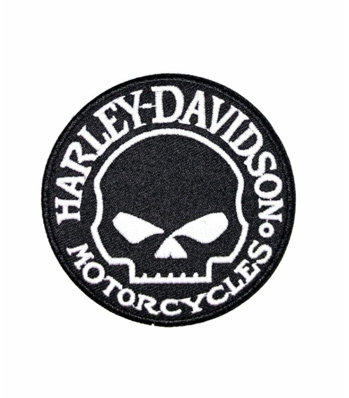 Parche Termoadhesivo HD Motorcycles 6x6cm