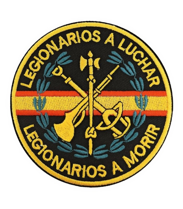 Parche Termoadhesivo Legionarios a luchar Legionarios a Morir 9 Cm