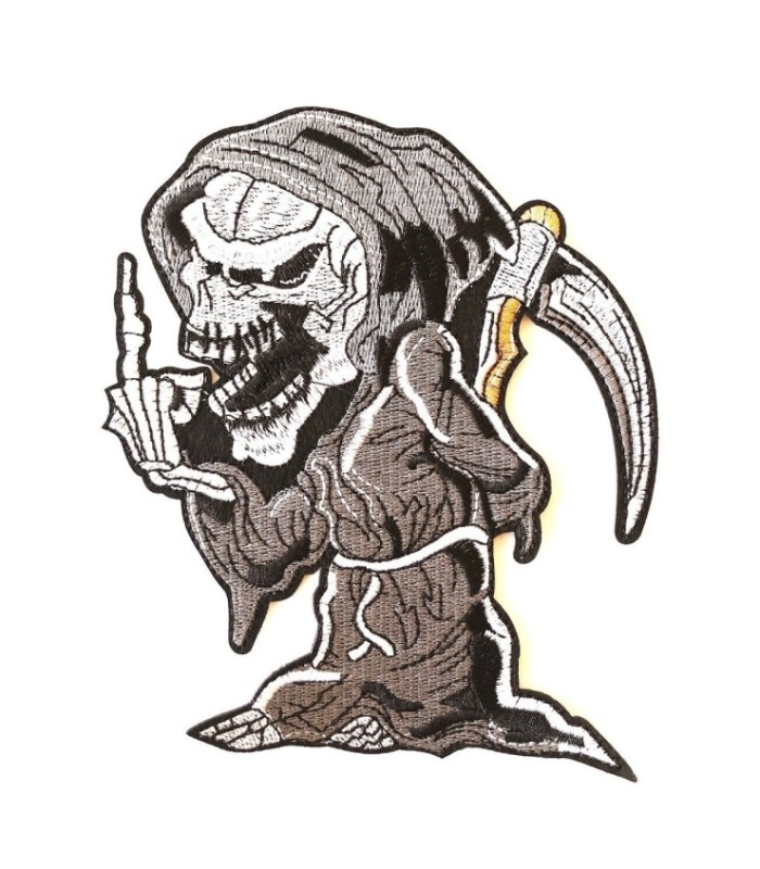 Parche Termoadhesivo Muerte 15x12,5cm