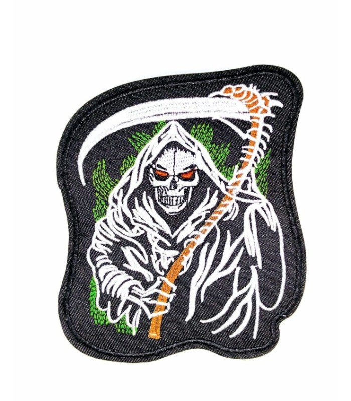 Parche Termoadhesivo Muerte y Guillotina 11x9cm