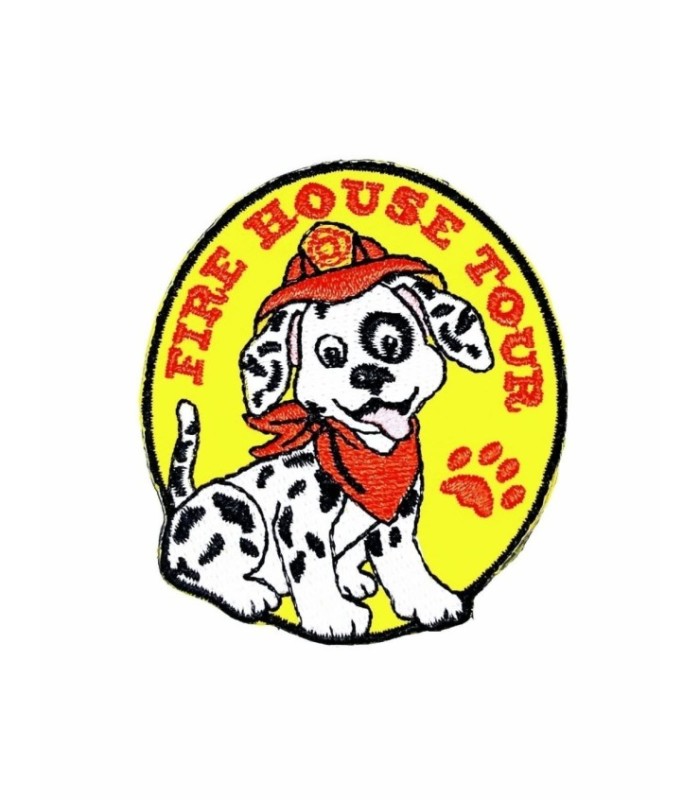 Parche Termoadhesivo Perro bombero 5 cm