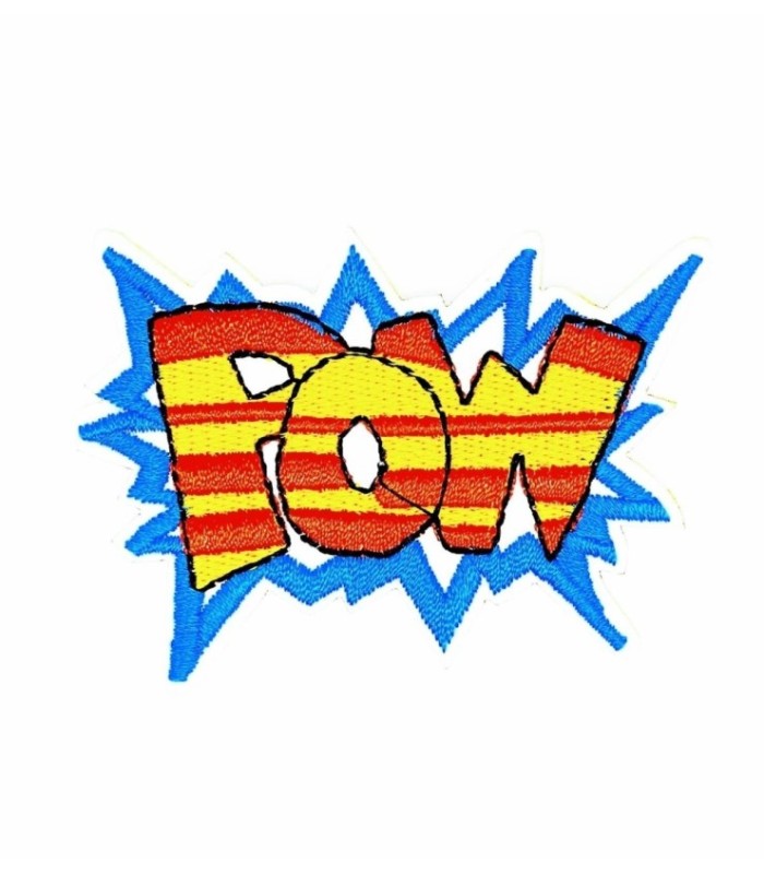 Parche Termoadhesivo Pow 6,5x5 cm