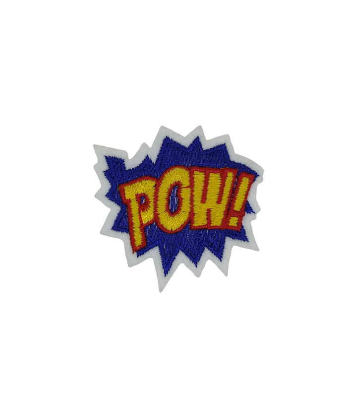 Parche Termoadhesivo POW! 5x4,5 cm