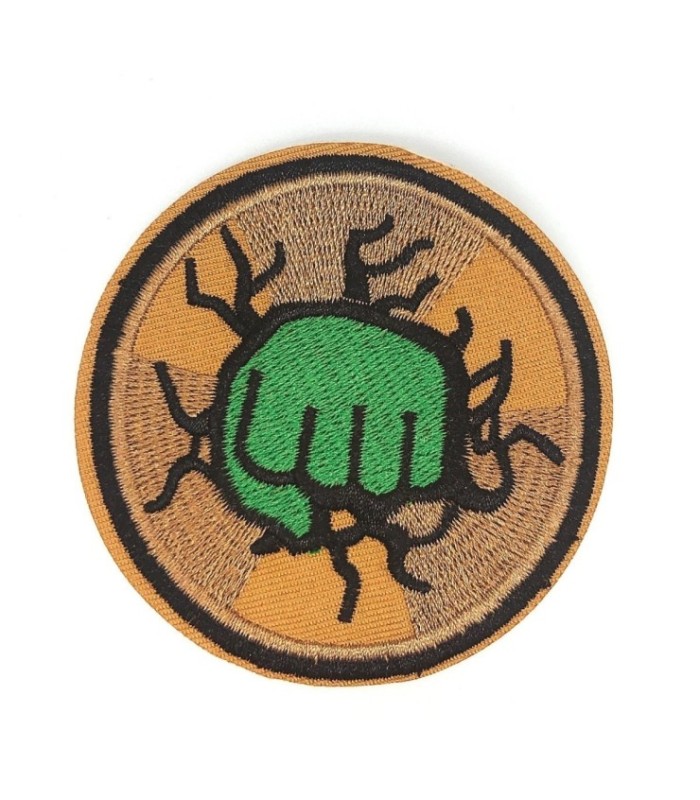 Parche Termoadhesivo Puño Hulk 7cm