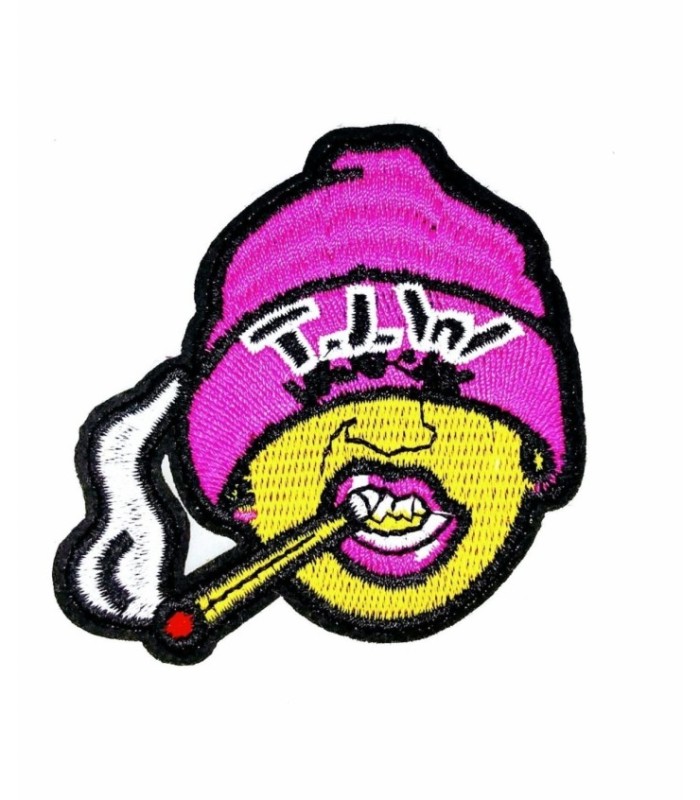 Parche Termoadhesivo Rapero smokes 6,5x6,5cm
