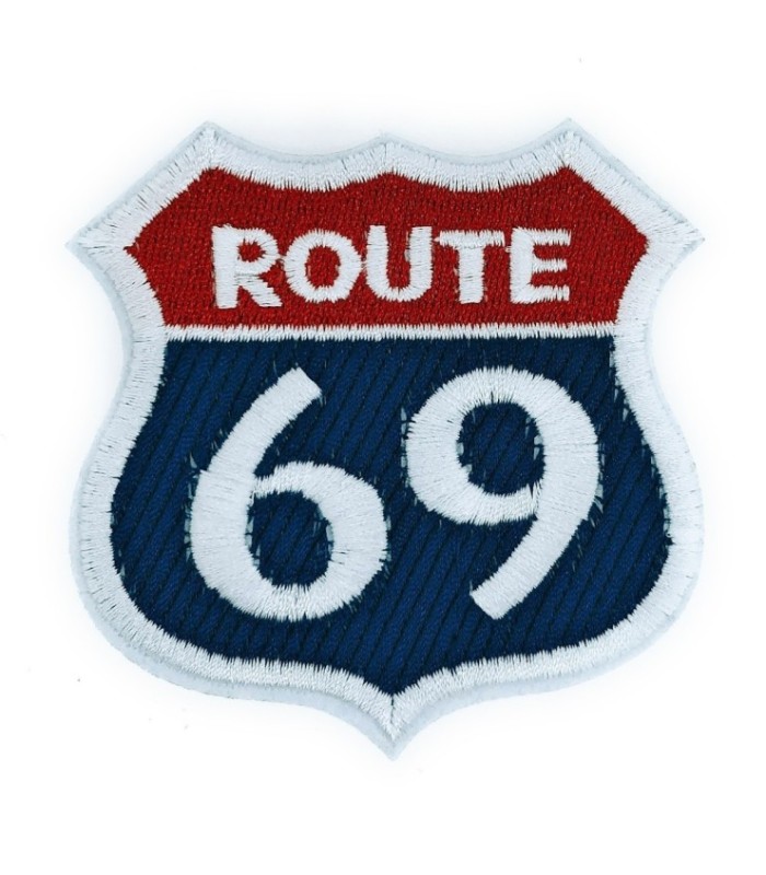 Parche Termoadhesivo Route 69 7cm