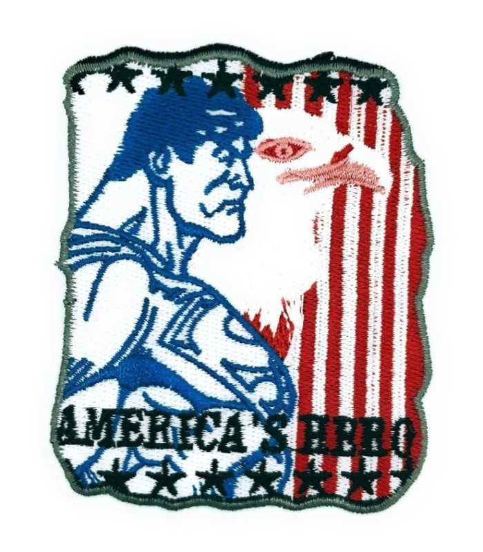 Parche Termoadhesivo Superman America´s Hero 9cm