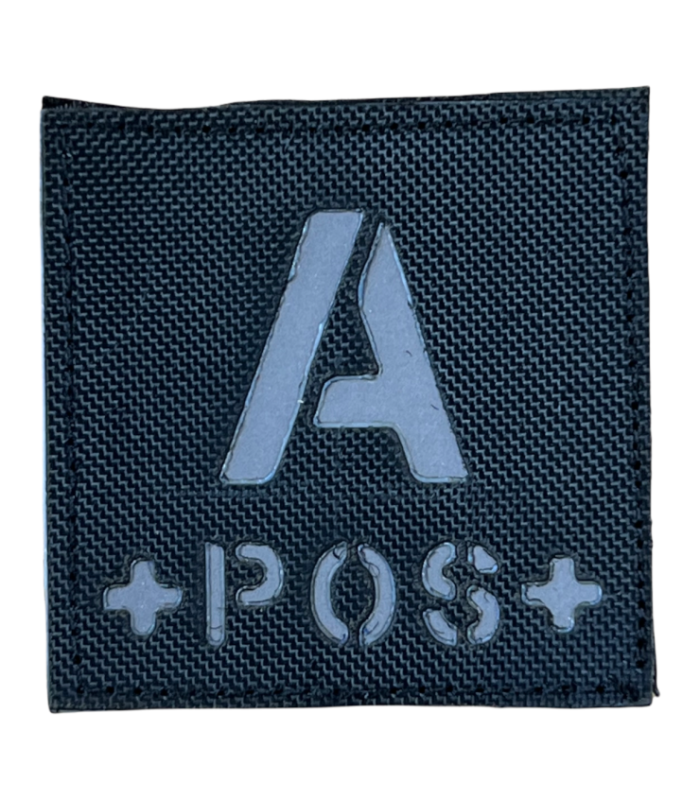 Parches Hook and Loop Reflectantes tipo de Sangre ARN Positivo