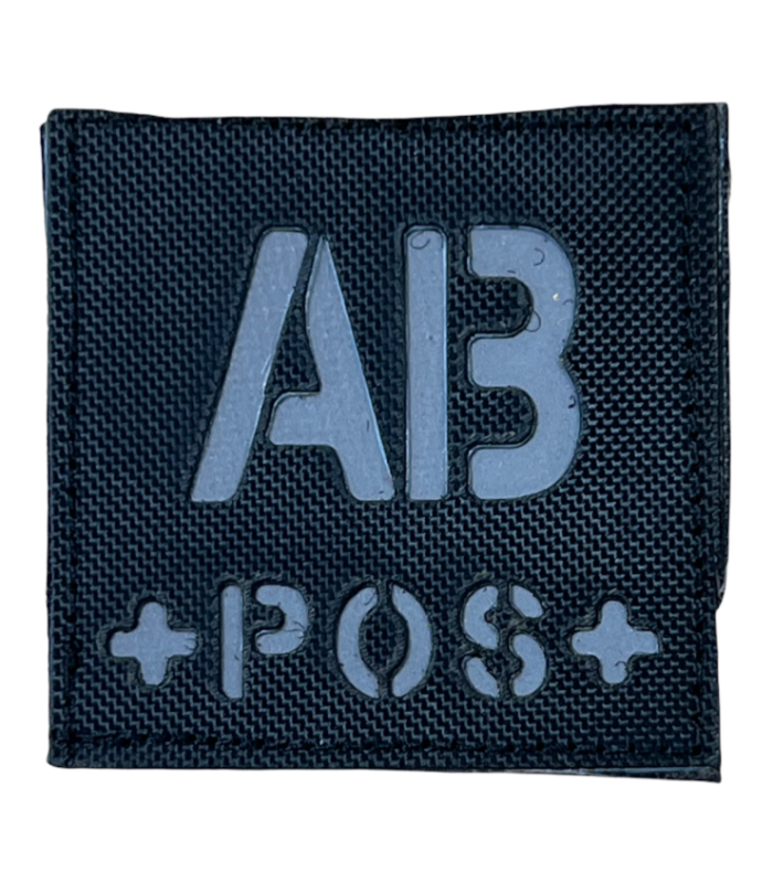 Parches Hook and Loop Reflectantes tipo de Sangre ARN Positivo