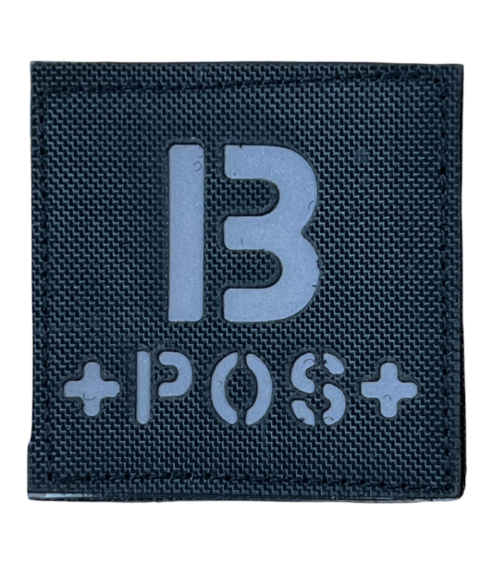 Parches Hook and Loop Reflectantes tipo de Sangre ARN Positivo