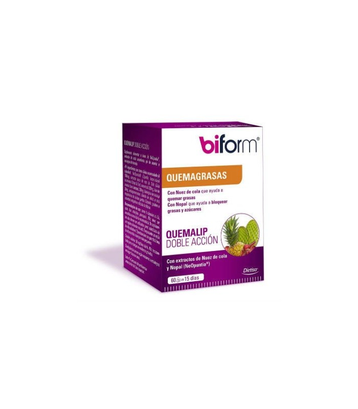 BIFORM QUEMALIP DOBLE ACCION 60 CAPS