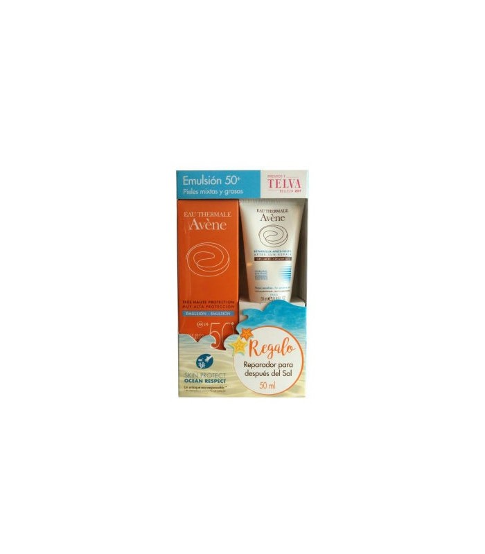 AVENE SOLAR EMULSION 50+ 50ML+REGALO