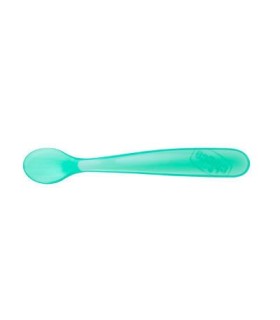 CUCHARA SILICONA DUPLO AZUL  CHICCO