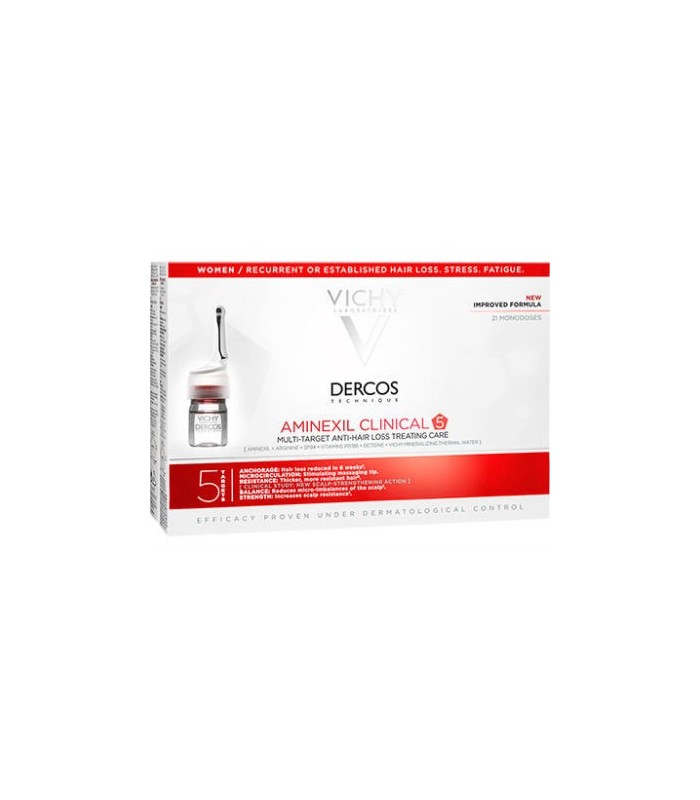 AMINEXIL CLINICAL 5 MUJER 21x6ml