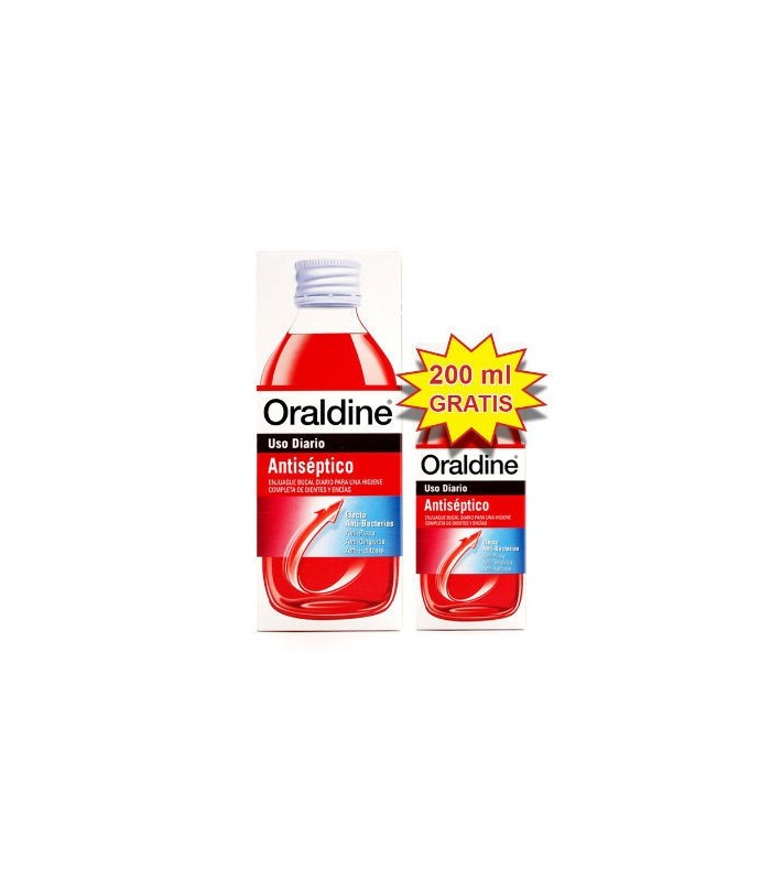 ORALDINE ANTISEPTICO COLUT400ml+200ml