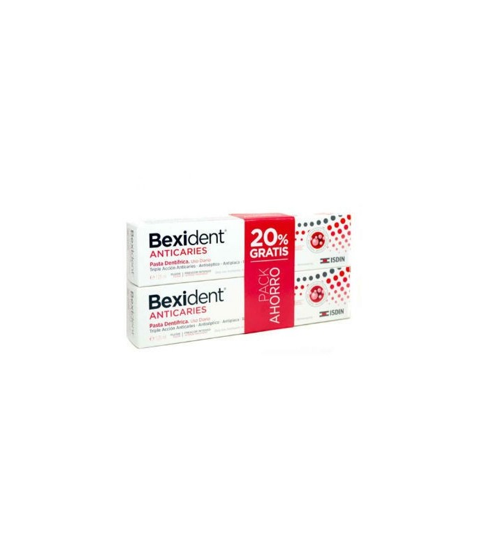 BEXIDENT ANTICARIES PASTA 2x125mlDUPLO